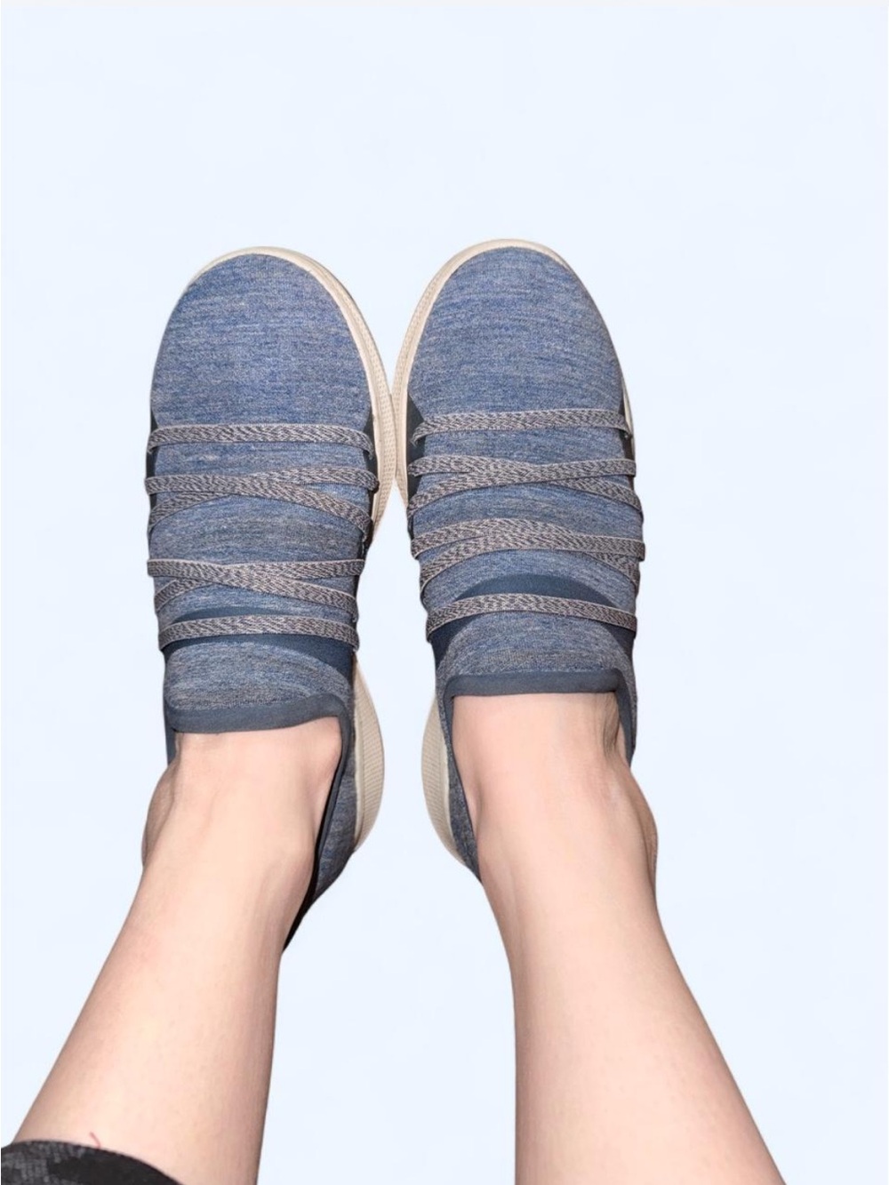 Skechers Women's  Knit Slip-On Sneakers